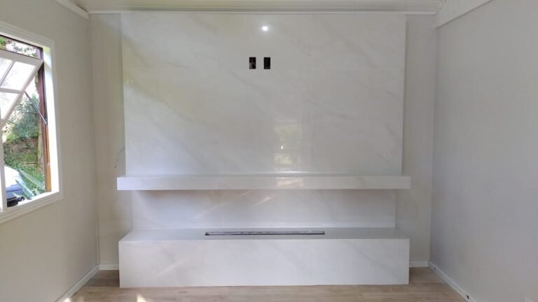 Painel de mármore instalação